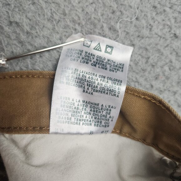 Wrangler Cotton Straight Leg Pants Men's 34x30 Classic Workwear Khaki Dark Wash - Picture 8 of 10